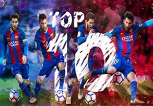 10 سوپر گل مسی در فصل 2017-2016