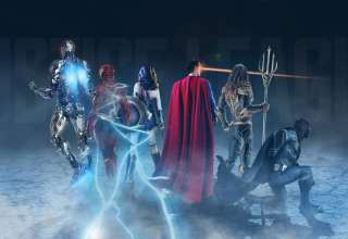 Justice League Superheroes Artwork Wallpaper