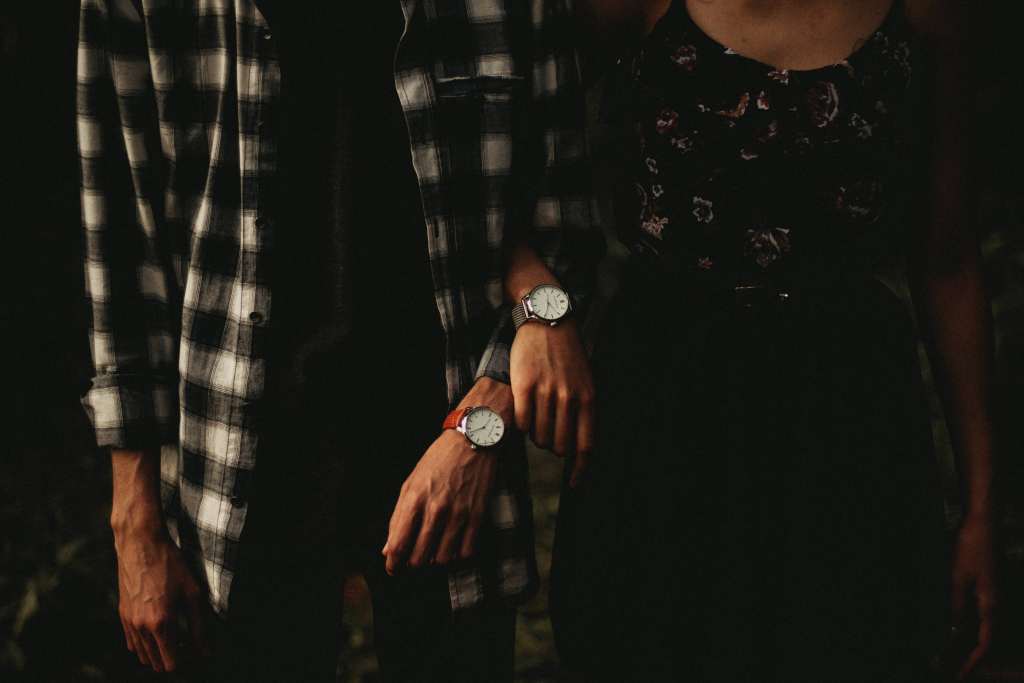 Wrist Watch Pair Hands Wallpaper