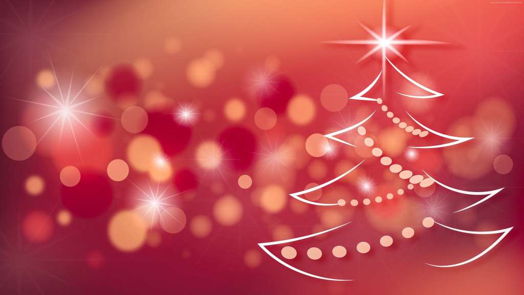 Christmas New Year Fir Tree 4k Wallpaper