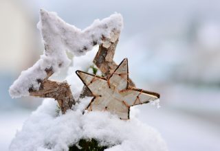 Christmas New Year Snow Winter Star 5k Wallpaper