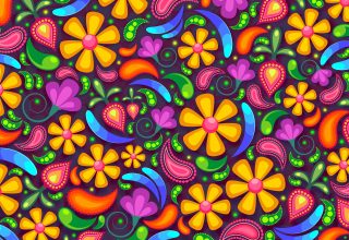 Flowers Art Colorful Wallpaper