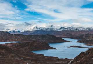 Lake Mountains Sky Wallpaper