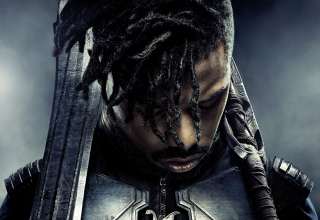 Michael B. Jordan Black Panther Poster 4k Wallpaper
