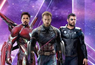 Iron Man, Captain America & Thor in Avengers: Infinity War Wallpaper